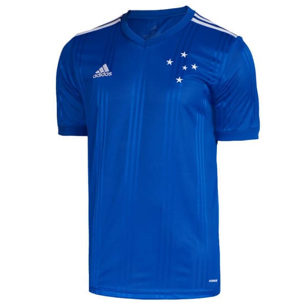 Camiseta Cruzeiro EC 1ª 2020 2021 Azul